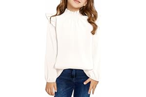 blibean Girl Elegant Tops Semi Formal Blouses Size 6-15 Years