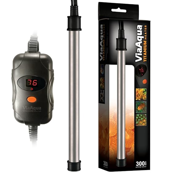 ViaAqua Titanium Aquarium Heater, 300Watt Amazon.co.uk Pet Supplies