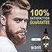 Beard Oil – Nourishing, Organic Plant-Derived Oils For Beard & Mustache Hair Growth – Leave-In Conditioner & Moisturizer - Against Itchy Skin, Beard Dandruff & Acne – Paraben Free & Vegan