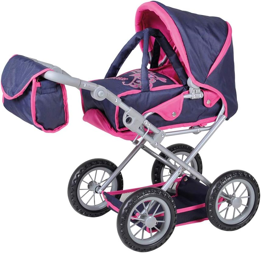 Knorrtoys 63125 knoortoys Doll Carriage Ruby-Diadem, Multi Color