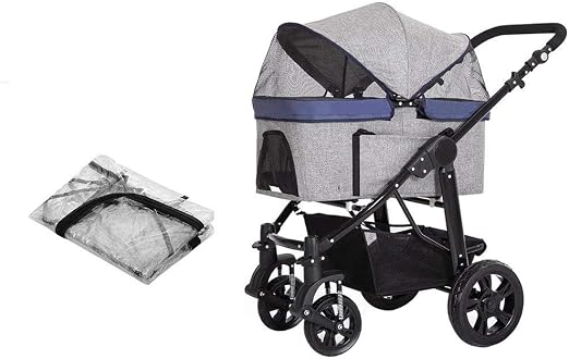 4 Rad Hund Kinderwagen Regenschutz Kinderwagen Lager Korb