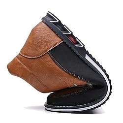 Men's Casual Dress Boots Motorcycle Boots Plus Size