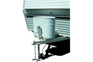 ADCO 2113 RV Propane Tank Cover,White,Double 30