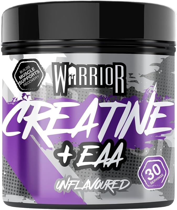 Creatina Monohidratada + EAA 270g - 30 doses - Fórmula para recuperação e apoio muscular com suplemento de desempenho - Pó essencial de aminoácidos para treino (sem sabor)