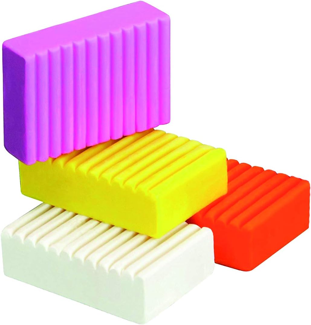 GIOTTO Patplume Soft Modelling Clay, 3D Creations Set, Assorted Colours & Cutters, Vegetable Based Formula, Super Washable - Image 3