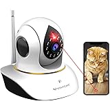 Pet Camera, VSTARCAM Cat Camera with Laser Wireless Cat Camera 1080P Baby Monitor Camera with 2 Way Audio, Night Vision Sound