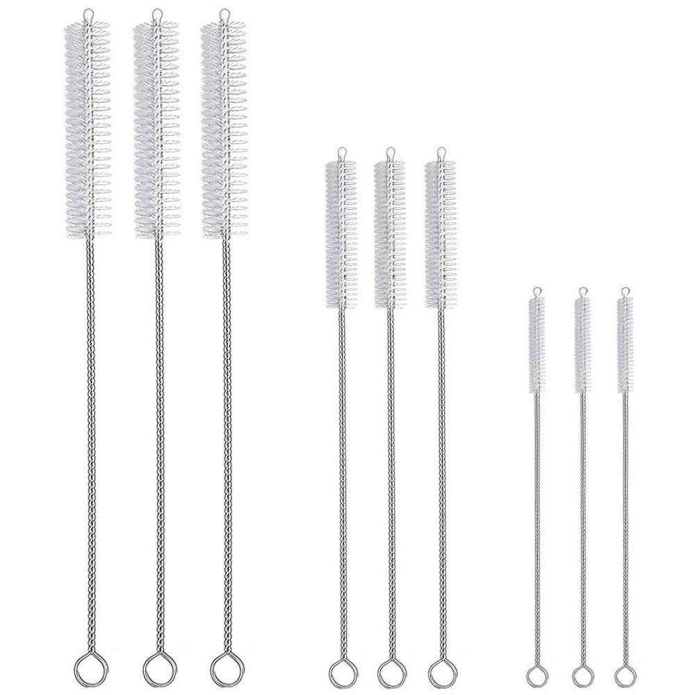 Hiware Drinking Straw Cleaner Brush Kit