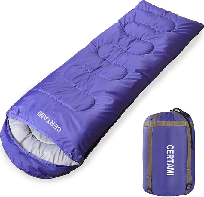 CERTAMI Sleeping Bag for Adults, Girls & Boys, Lightweight