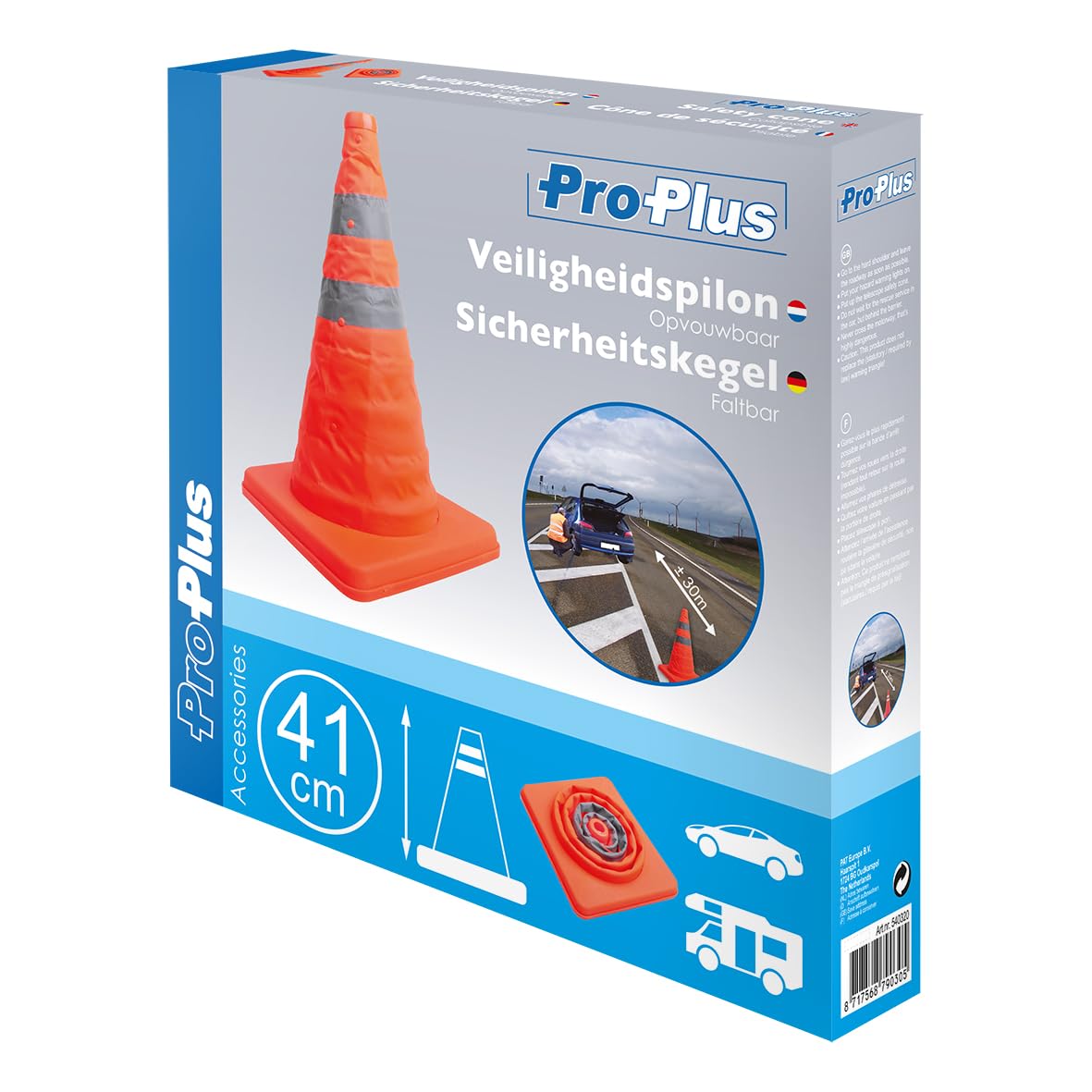 ProPlus 540320 Collapsible Safety Cone