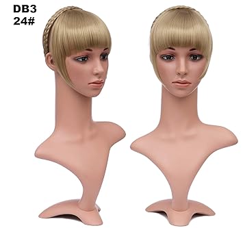 Amazon Com Miss Elegant 8 5 Inch No Clip In Hair Bang With Twist