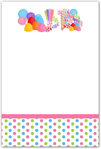 Lot De 30 Cartes De Remerciement Vierges Pour Anniversaire D Enfant Amazon Fr Cuisine Maison