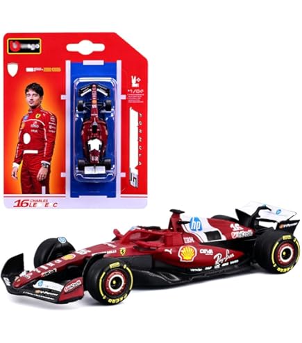 Amazon.com: 1:64 F1 Model for Ferrar F1 2025 SF25 16# Charles