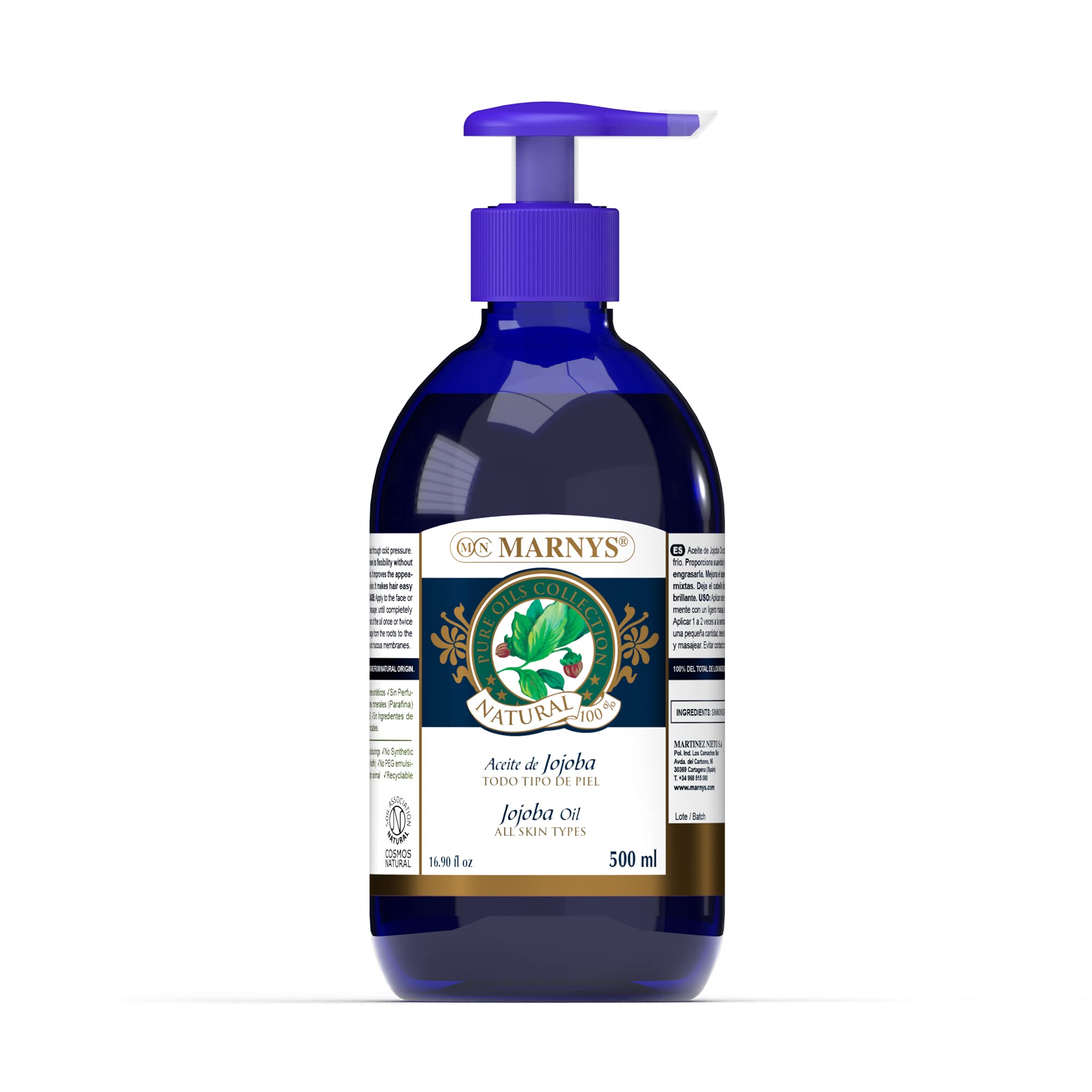 MARNYS - Jojoba PURE OIL 500ML $