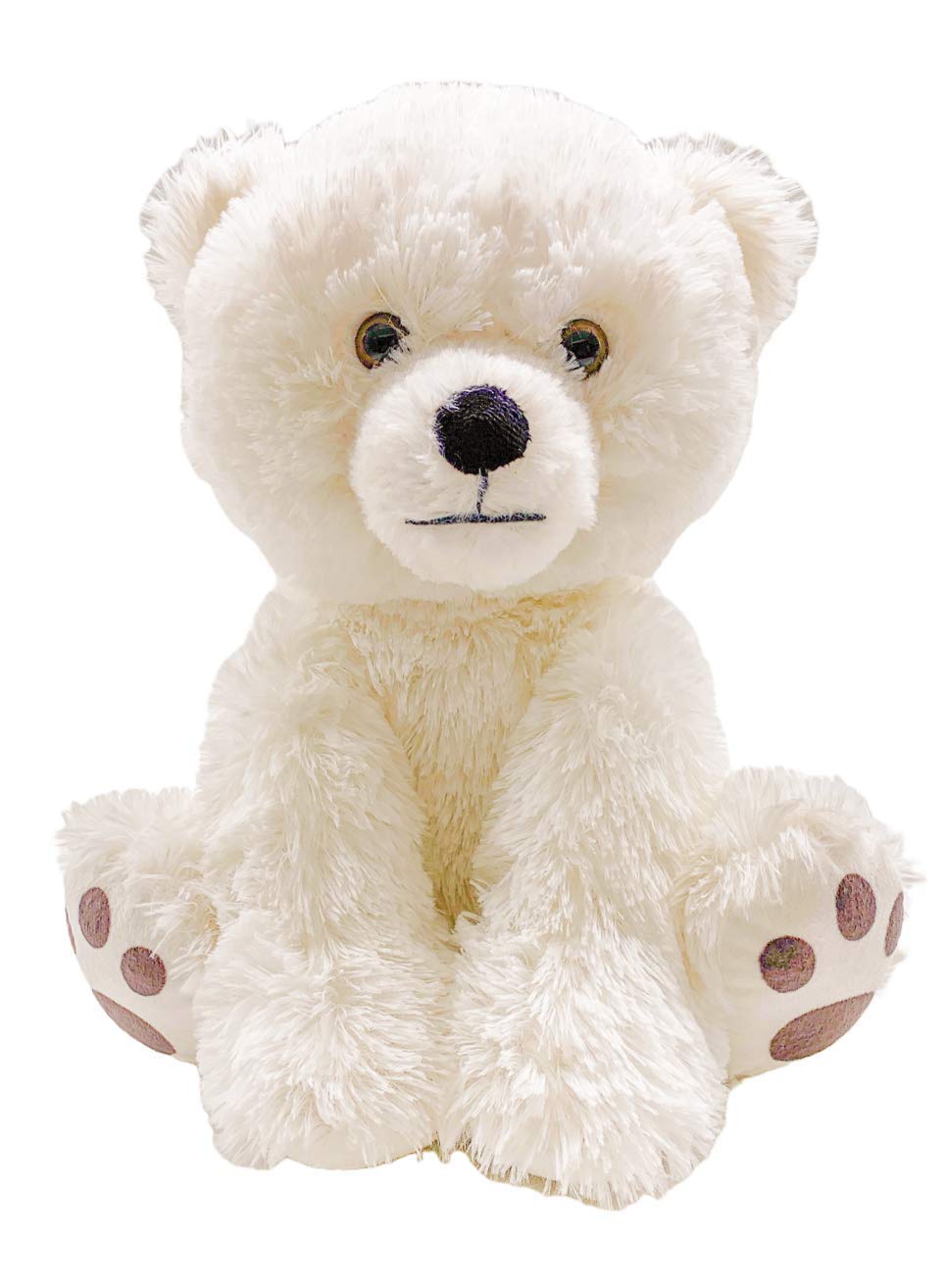 EUGENE & CO. Large Plush Toy | 30cm(11.8inch) Soft Stuffed Bear Plush Toy (White Bear)
