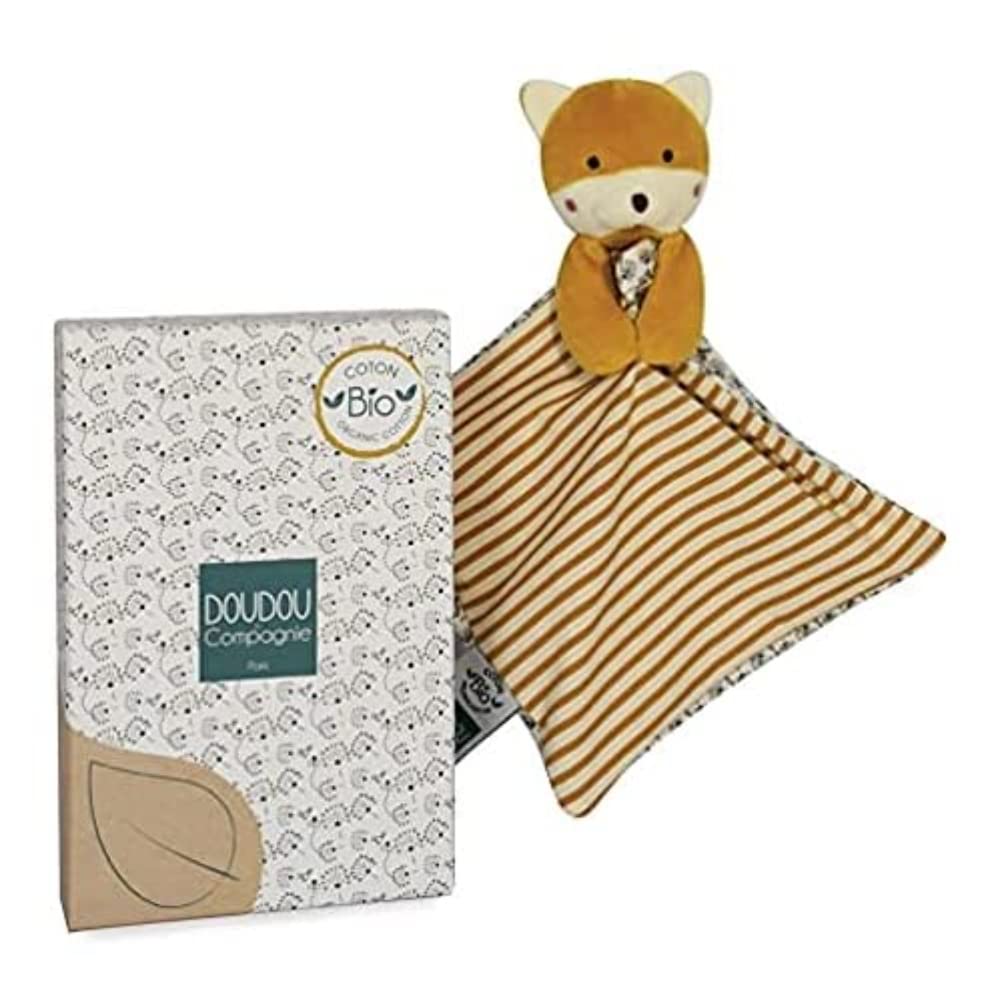 Doudou et Compagnie (DOUDX) Organic Fox Comfort Blanket Ace x6