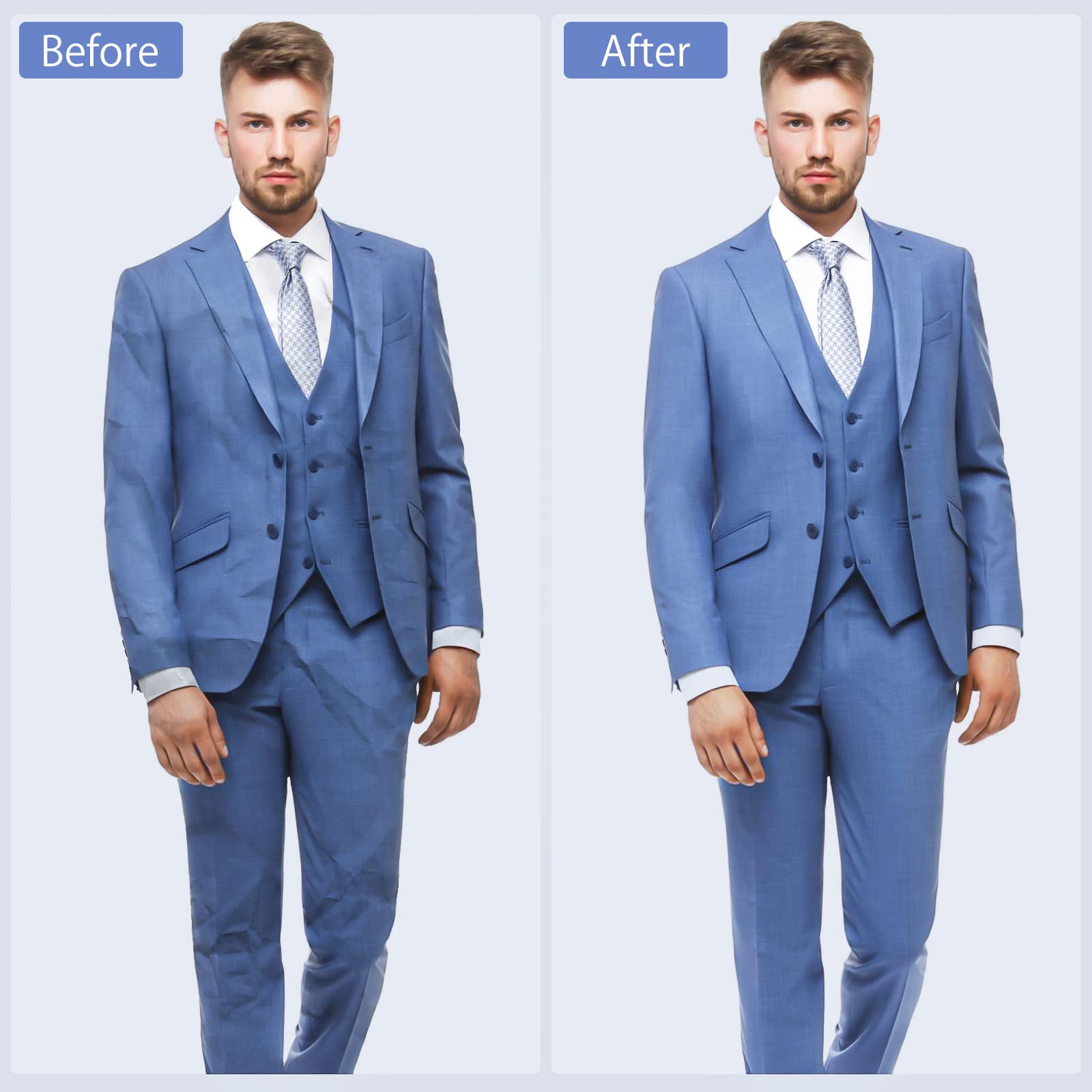 KEDEMAS Portable Steamer iron for Clothes, 1300W Mini Handheld Clothes Steamer, Horizontal, Vertical and Dry Ironing, Travel Garment Steamers for Travelling, Home, Office, ONLY FOR 120V