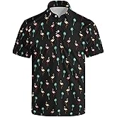 Men's Fun Golf Polo Shirts Golf Funny Short Sleeve Polo Shirt Funny Polo Shirts for Men Slim Fit