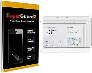 [3-Pack] for Google Home Hub Screen Protector - SuperGuardZ, Anti-Glare, Matte, Anti-Fingerprint, Anti-Bubble [Lifetime Replacement]