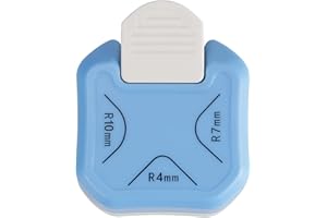 MyArTool 3 in 1 Corner Rounder Punch, 4mm, 7mm, 10mm 3 Way Corner Cutter for Paper Crafts, Laminate, DIY Projects, Photo Corner, Card Making and Scrapbooking