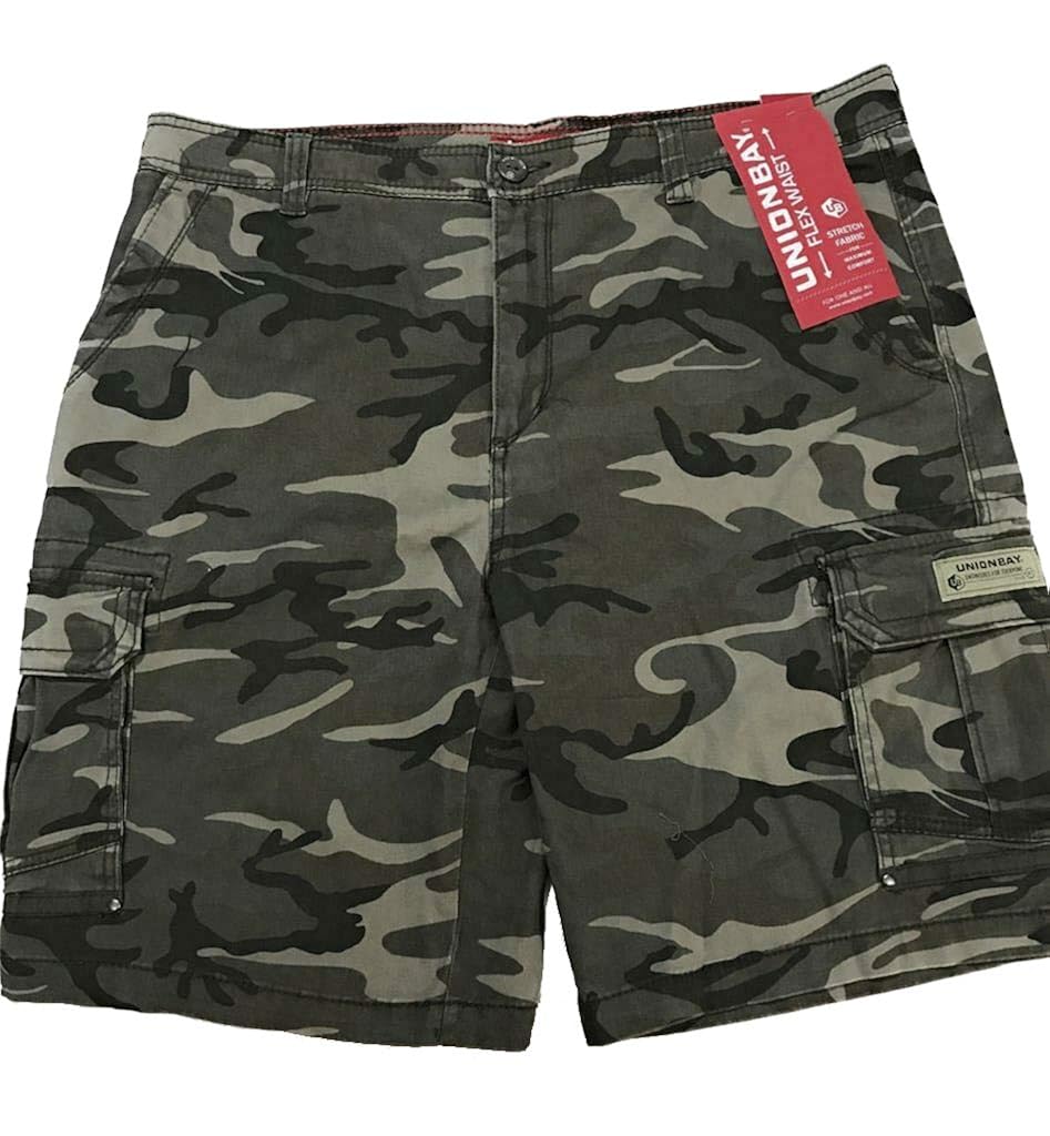 unionbay flex waist cargo shorts