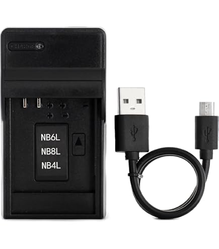 Kastar Battery Wall Charger Kit – Canon NB-4L NB-4LH, Digital IXUS Wireless