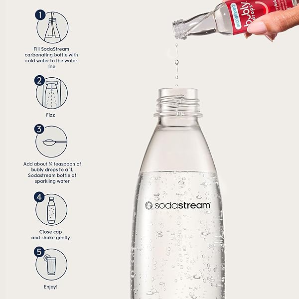RASPBERRY BUBLY DROPS BY SODASTREAM