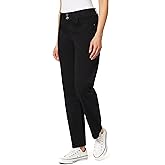 Angels Forever Young Womens Curvy Straight Mid-Rise Jeans