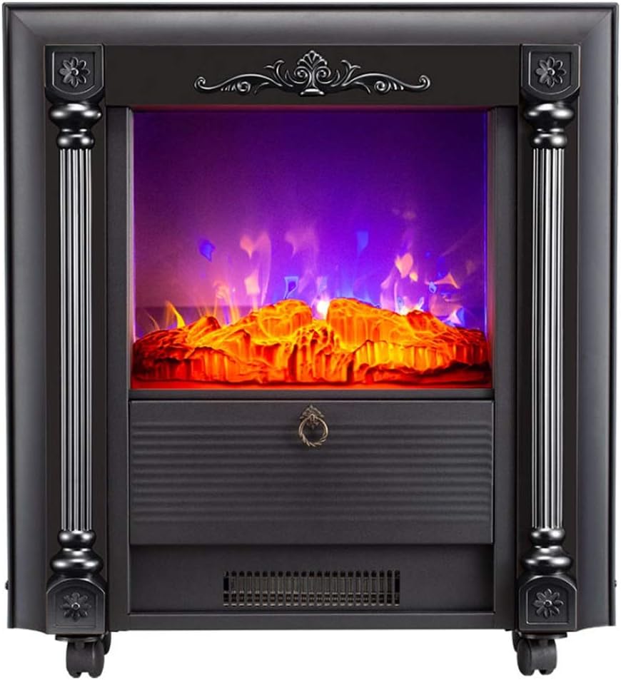 Electric Fireplace Heater, Portable 3D Flames Electric, Stove Home