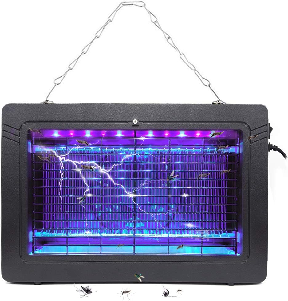 COKIT Bug Zapper Electronic Mosquito Killer with 1000V High Voltage Insect Killer for Fly Zapper Moth, Wasp, Beetle & Other Pests Killer Indoor Must Add Mosquito Attractants (not Included)