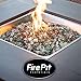 Dakota - Fire Glass Blend for Indoor and Outdoor Fire Pits or Fireplaces | 10 Pounds | 1/2 Inch