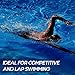 SWIM ELITE Men's Jammers - Quick-Dry Swimsuit - Chlorine Resistant Swimming Suit Men Boys - Swim Pants - Light, Utra-Thin & Breathable Waterproof Carrying Case Included
