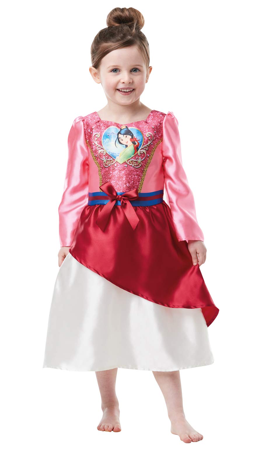 strapless open back dress Beautiful Bow Princess Dress Pink / 7