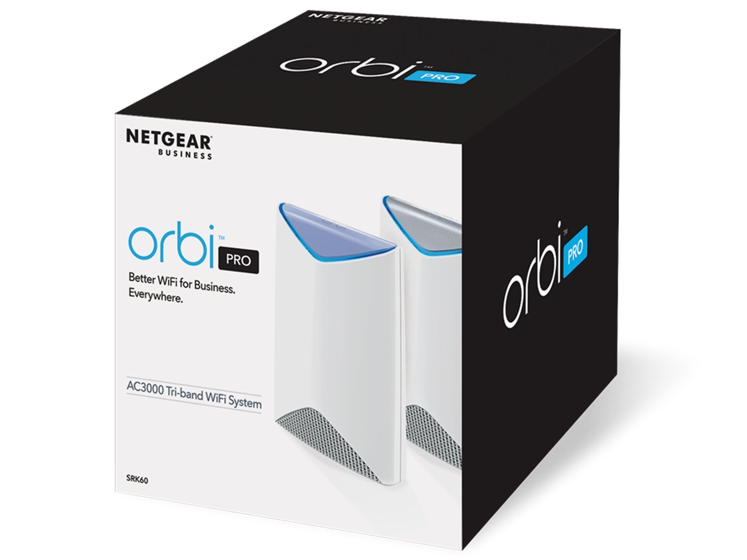 NETGEAR Orbi Pro AC3000 Business Mesh WiFi System, 2Pack, Wireless