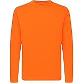 4T to Youth Neon Shirt Kids Rash Guard UPF 50+ Dry Fit Athletic Long Sleeve T Shirts for Boys Girls Sports Undershirt