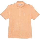 Lacoste Girls' Short Sleeve Bouclette Polo Shirt