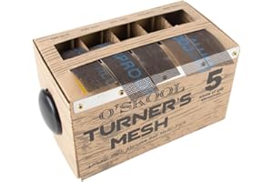 O'SKOOL Turners Mesh Sanding Abrasive Roll with Dispenser 180,240,320,400,600