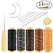 14 Pieces Leather Craft Tool Hand Sewing Needles Upholstery Carpet Leather Canvas DIY Sewing Accessories