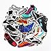 CHengQiSM Sneakers Stickers 100pcs Laptop Cool Not Repeating Sneakers Decals for Laptop,Cars,Motorcycle,Bicycle,Luggage,Graffiti,Skateboard Stickers Hippie Waterproof for Kids Adult Wall Decor