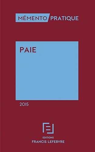 Download Mémento Paie 2015 PDF