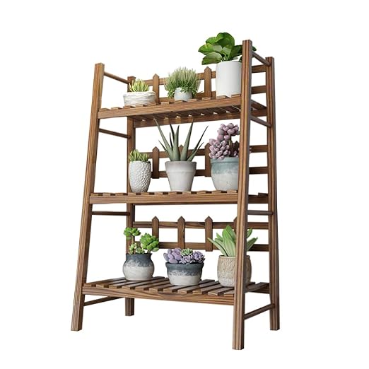Soporte de Flores de Madera Planta de 3 Capas Soporte de Pasos ...