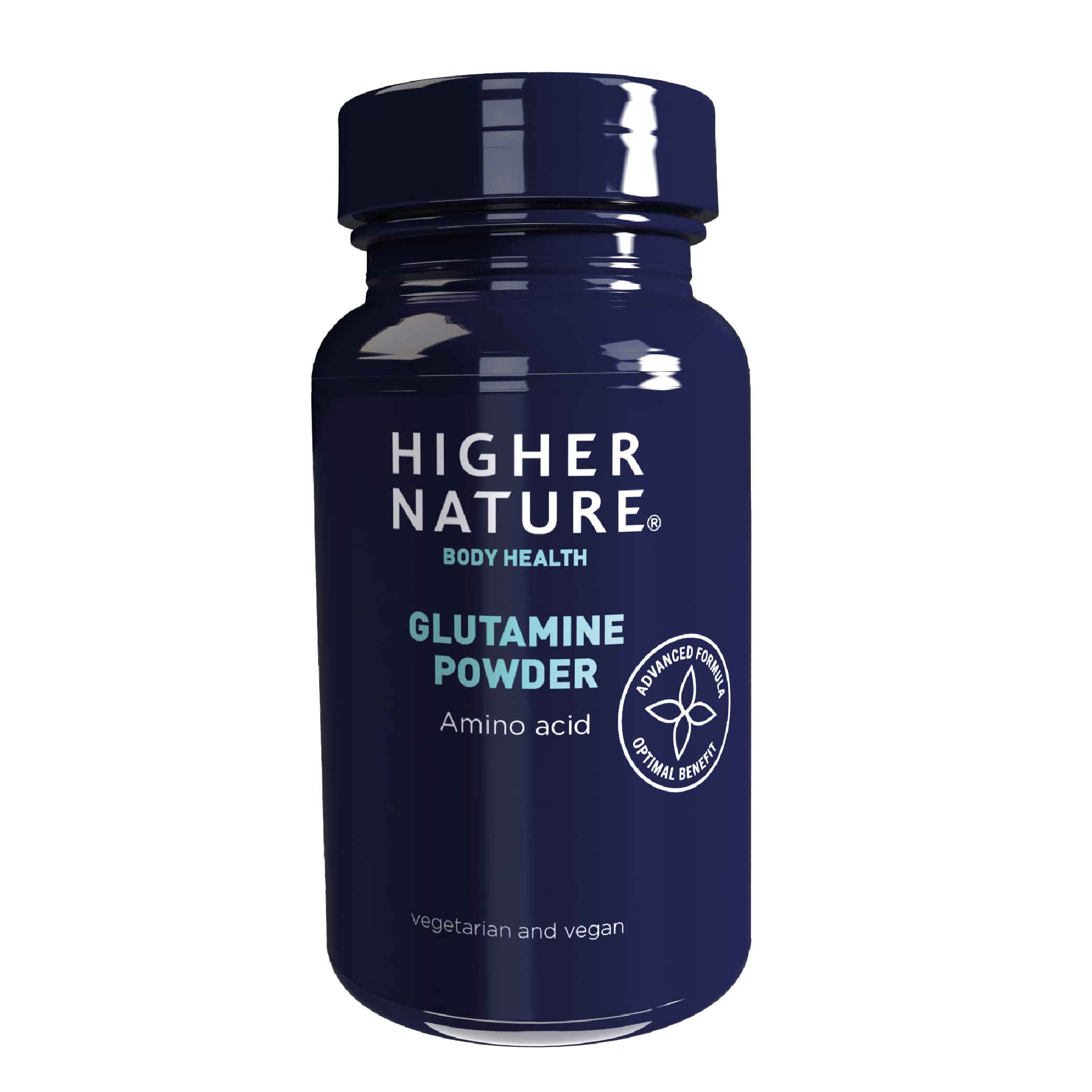 Higher Nature - Glutamine Powder - Amino Acid - Pure Glutamine for Gut Health - Vegetarian & Vegan - 200g