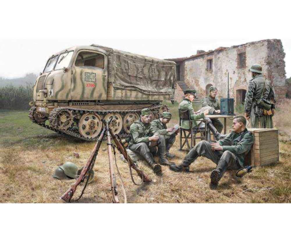 Italeri Steyr 510006549 1:35 RSO/01 w/Germ.Soldiers+Access