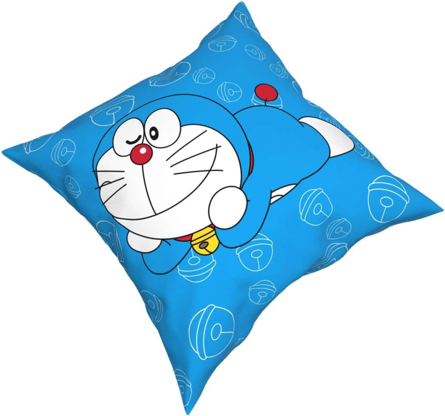 Amazon Co Jp Cute Doraemonかわいいドラえもんクッションカバー枕カバーファッションかわいいプリント装飾枕 カバーソファソファホームベッド枕クッションケース ホーム キッチン