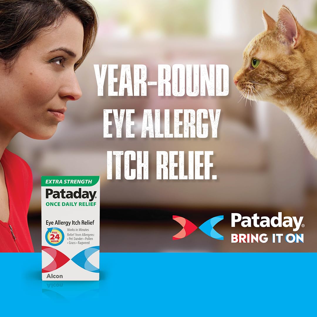 PATADAY Once Daily Relief Extra Strength 2.5ml, Clear, 1 pack