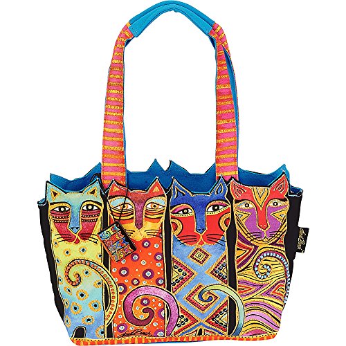 Laurel Burch Feline Clan Medium Tote (Multi)