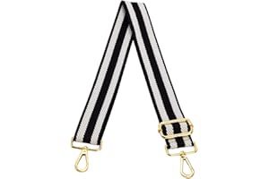 ZANQANO Purse Strap Replacement Crossbody Bag Women Wide Adjustable Jacquard Woven Handbag Straps