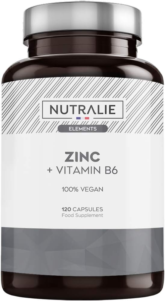 Zinc Végétalien Pur Haute Dose Antioxydant et contribue au Système