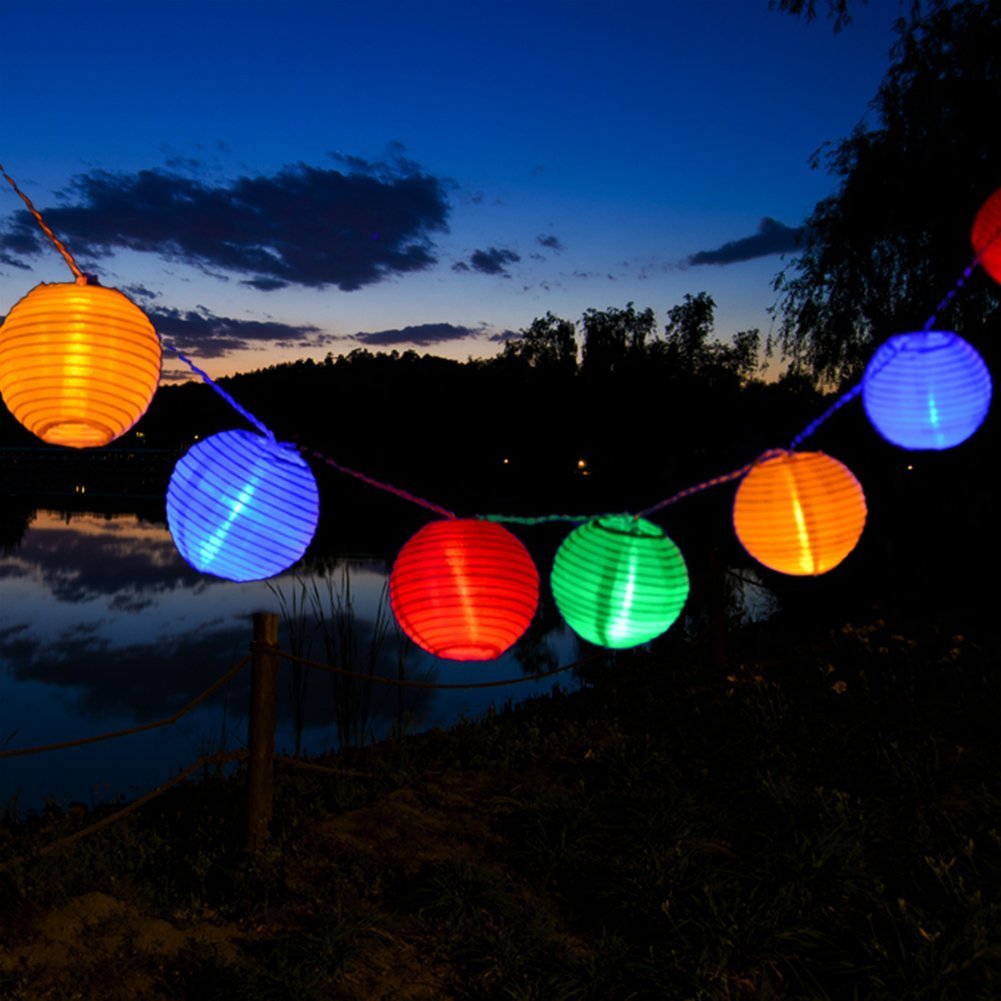 lantern string lights indoor