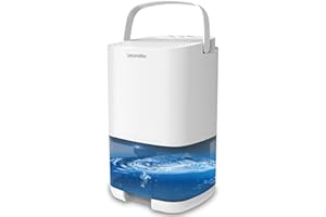 MADETEC Dehumidifiers for Home, Small Dehumidifiers 350 sq ft for Bedroom Basement Bathroom, Ultra Quiet & Auto Shut off 1000