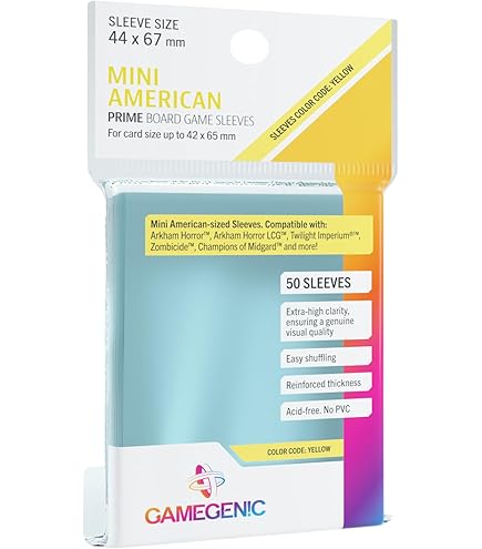 Amazon.com: Sleeves: Gamegenic Prime Scyythe/Lost Cities (80), Various  (GG1043) : Toys & Games